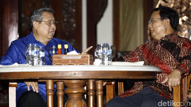 Gerindra ke Demokrat: Kalau Mau Gabung, ya Capresnya Prabowo