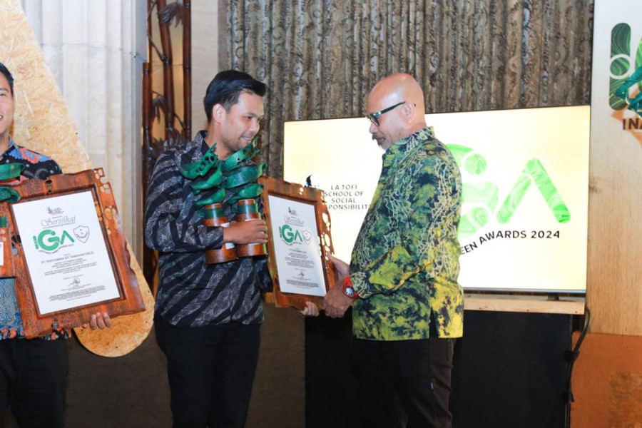 Konsistensi Kepedulian Terhadap Lingkungan, Pertagas Raih 2 Penghargaan Indonesia Green Award (IGA) 2024