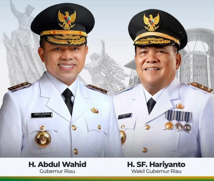Presiden Prabowo Lantik Abdul Wahid - SF Hariyanto Jadi Gubernur dan Wakil Gubernur Riau