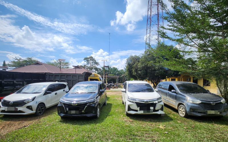 Polres Pelalawan Bongkar Kasus Jual Beli Mobil Bodong