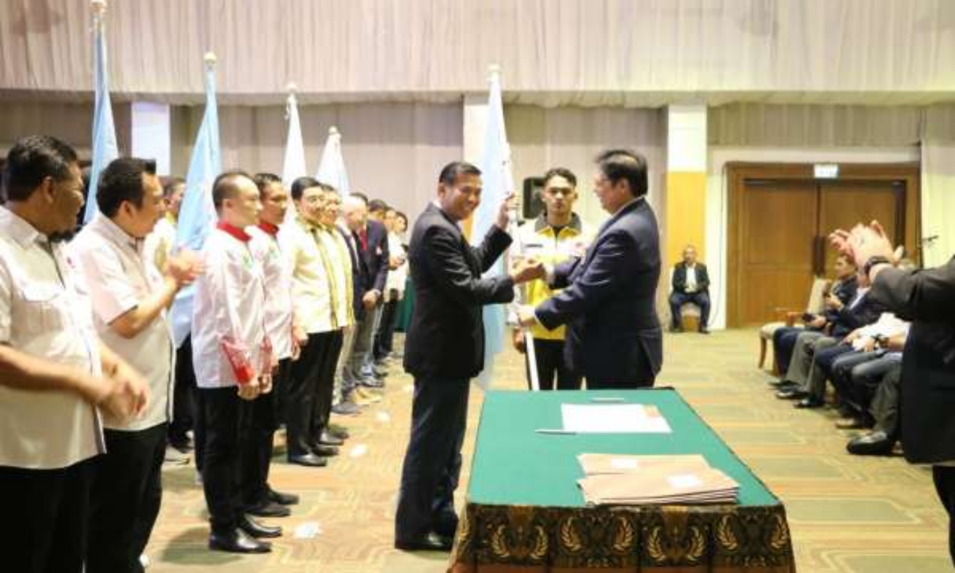 Firdaus Resmi Kembali Pimpin Wushu Riau Periode 2018-2022