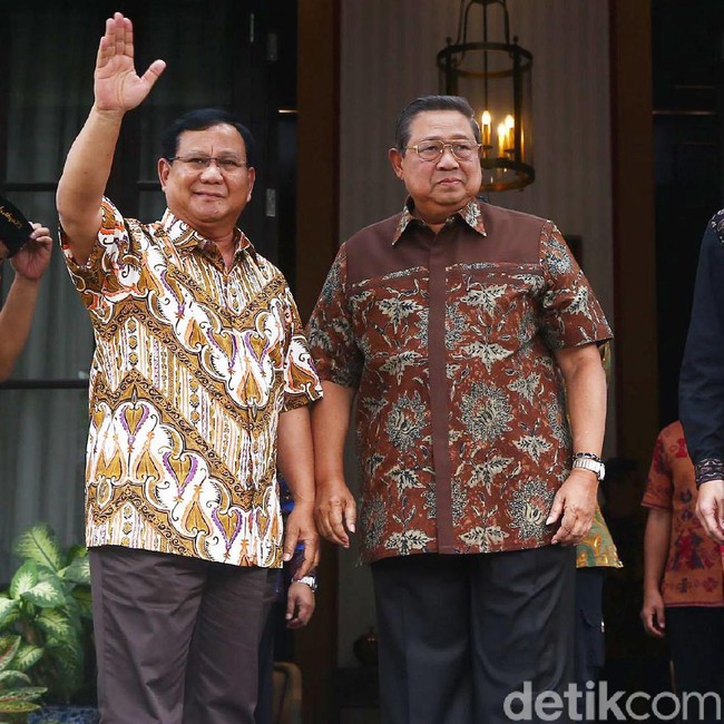 SBY Ingin Prabowo Menang, PD-Gerindra Panen Suara