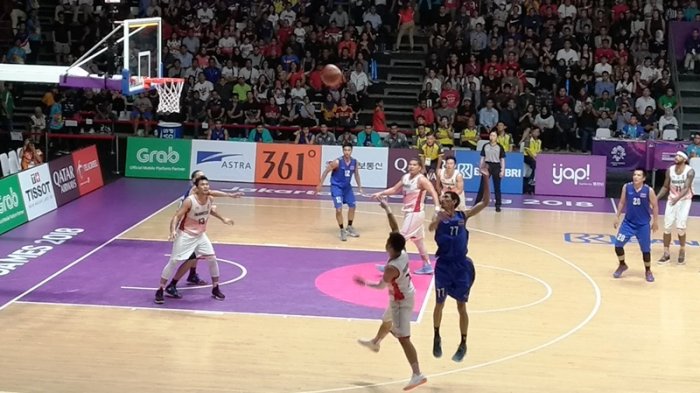 Basket Putra Indonesia Tundukan Thailand Dengan Skor 98-86