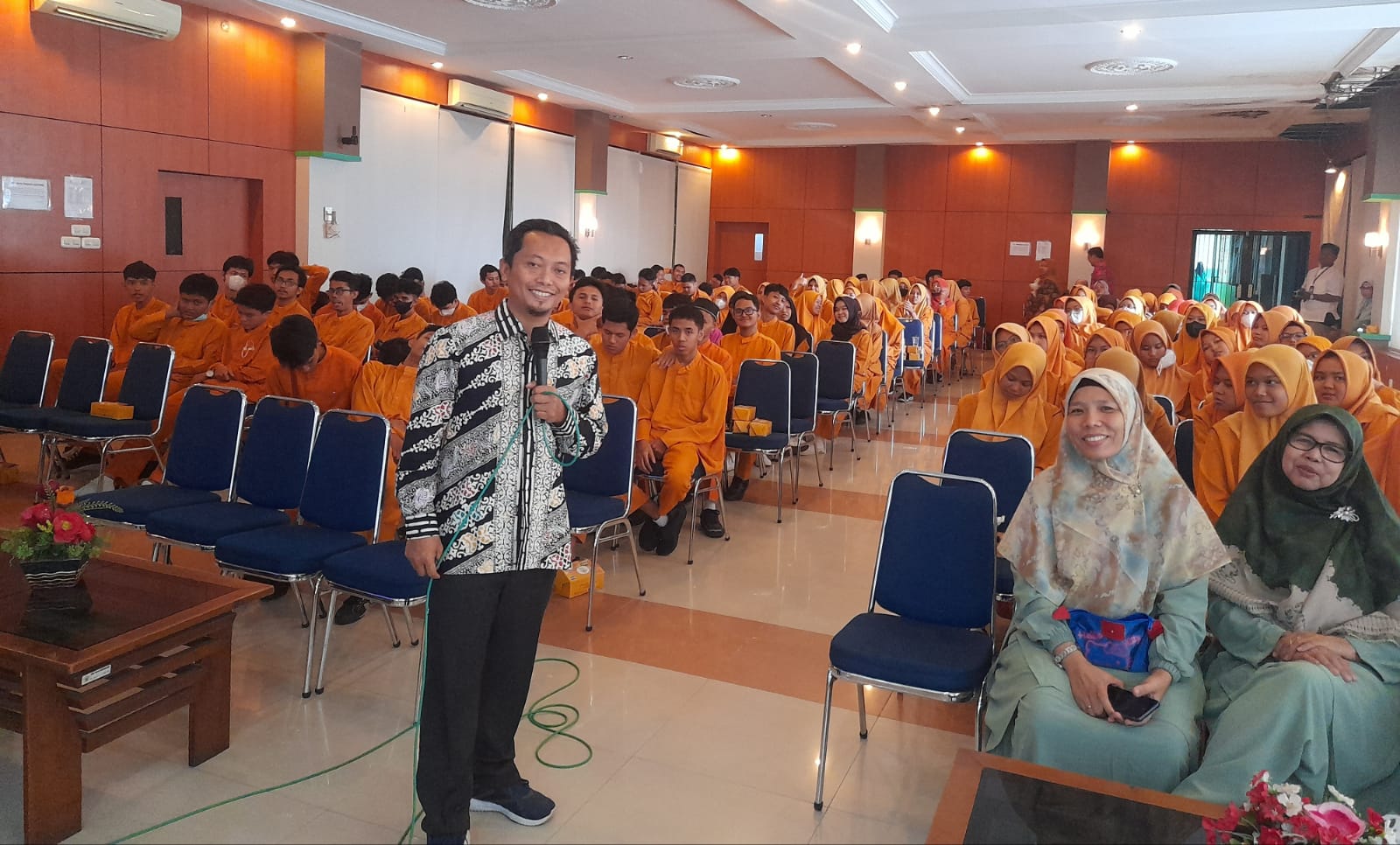 SMA Muhammadiyah 1 Pekanbaru Berkemajuan Jadi Pilihan Goes To School KPU Riau. Ini Alasannya.