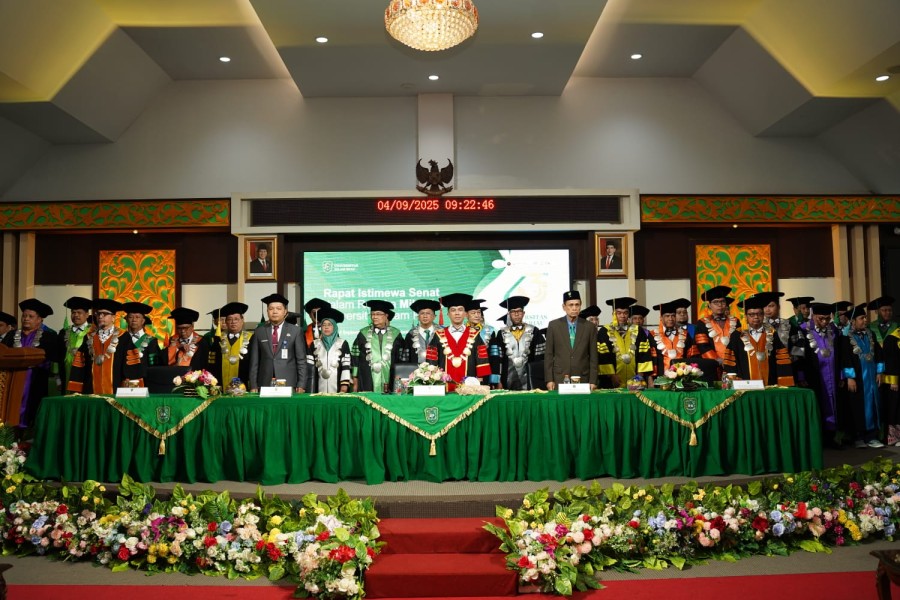 6 Dekade UIR Berdiri, Gelar Rapat Istimewa Senat Sempena Milad ke 63 Tahun