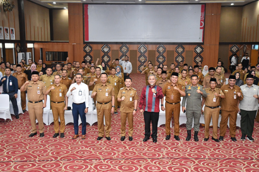 Pj Wako Pekanbaru Ajak Pegawai Manfaatkan Layanan Tabungan Haji dan Kurban BRK Syariah