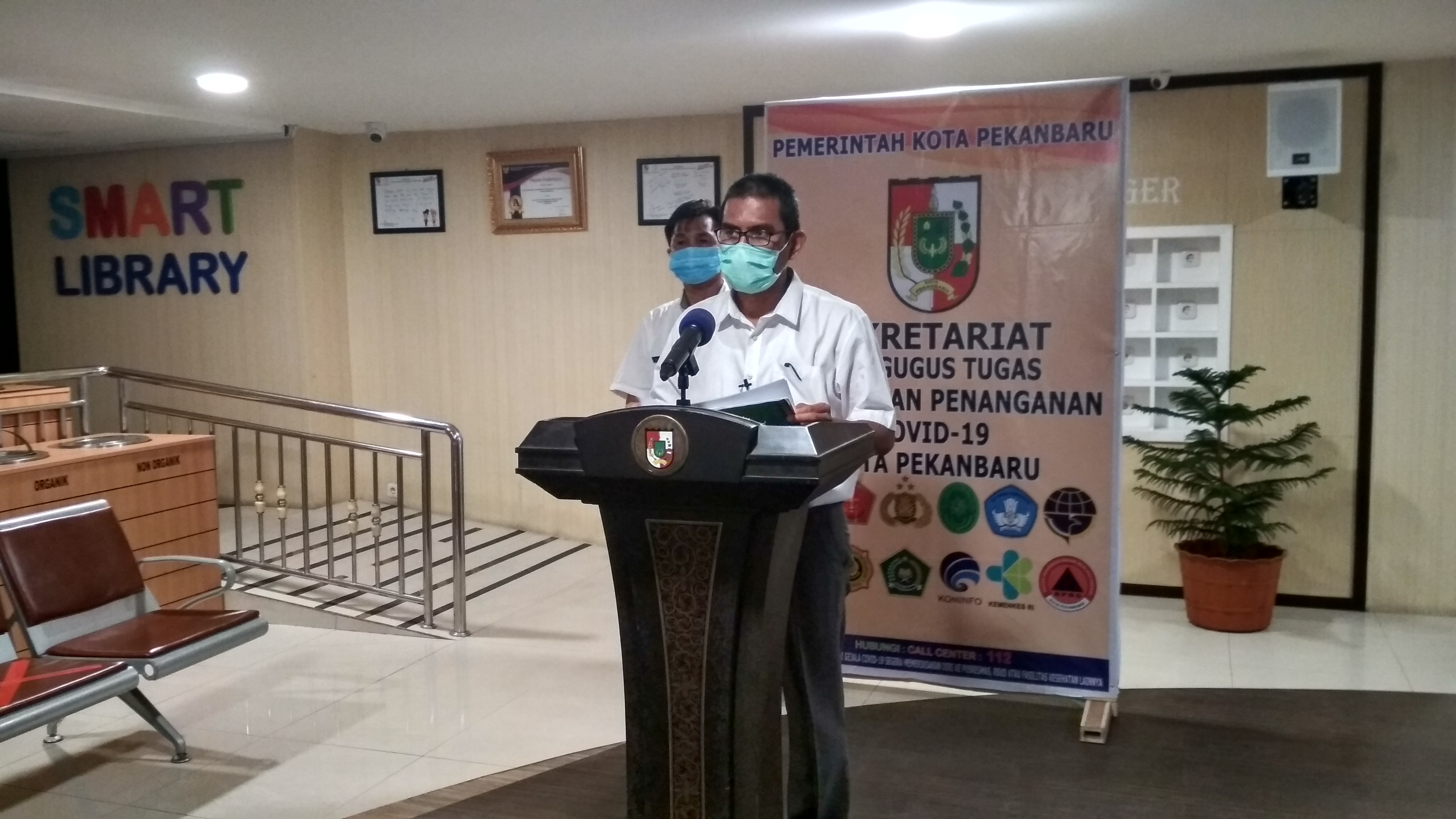 Tambahan Kasus Positif Covid-19 di Pekanbaru Nihil, 1 Orang Masih Dirawat