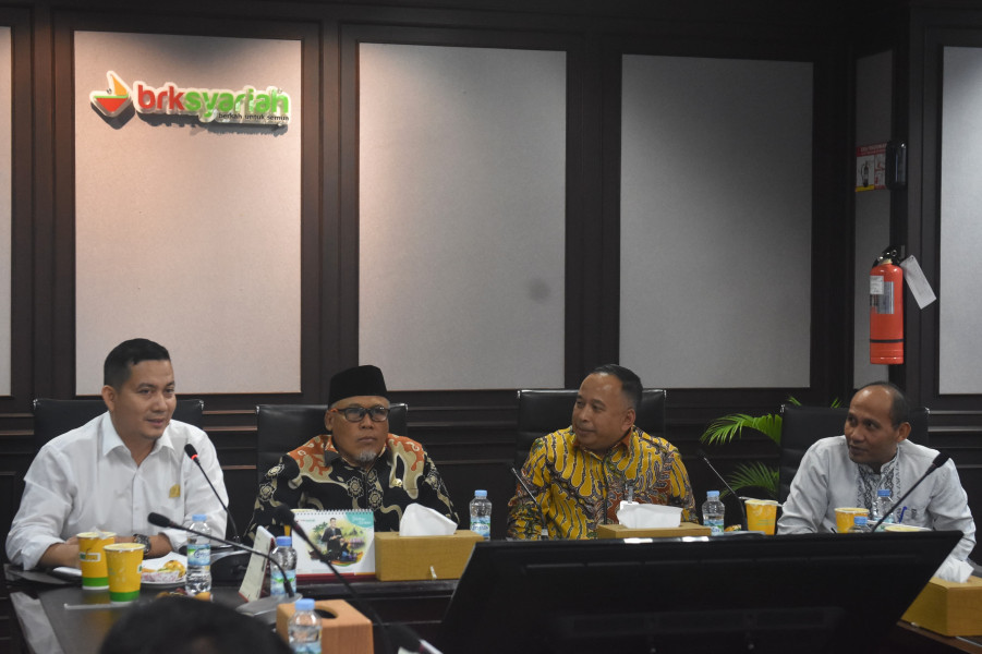 BRK Syariah dan DPRD Bengkalis Komitmen Tingkatkan Pendapatan Ekonomi Masyarakat Bengkalis