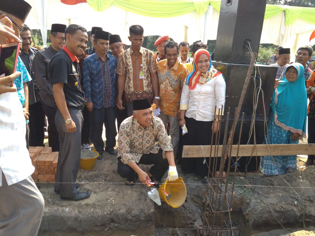 Gubri Letak kan Batu Pertama Pembangunan Panti Asuhan Pajar Iman Azzahra
