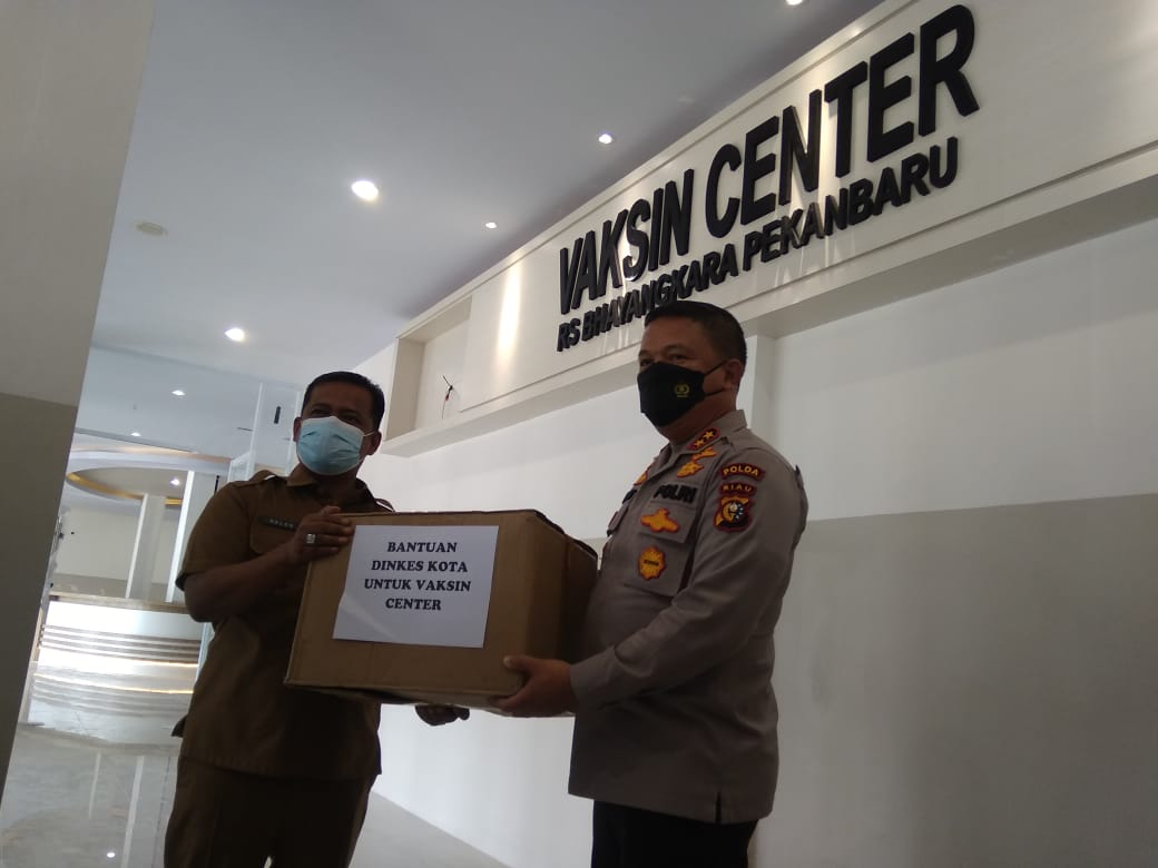 Percepat Penanganan Covid-19, Vaksin Center Polda Riau Segera Difungsikan