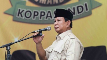 Prabowo: Gaji Guru, TNI-Polri Kecil karena Uang Kita Dicuri
