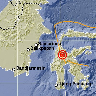 Gempa 5,2 Magnitudo Guncang Kabupaten Sigi, Sulteng