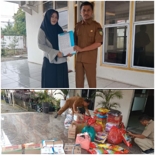 SMKN 7 Pekanbaru Salurkan Bantuan Dana Rp 6,7 Juta, Pakaian dan Sembako ke Bencana Sumbar