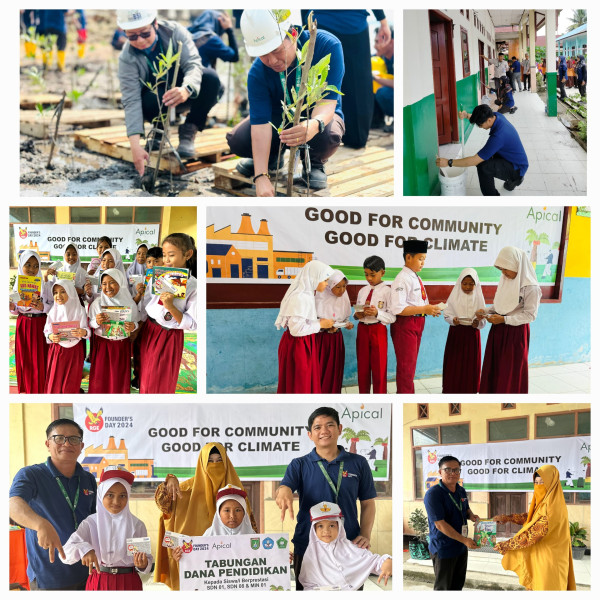 Peringati RGE Founder’s Day 2024, Apical Dumai Gelar Kegiatan yang Baik untuk Masyarakat dan Iklim