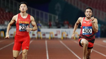 Lalu Zohri ke Final 100 Meter Asian Games 2018
