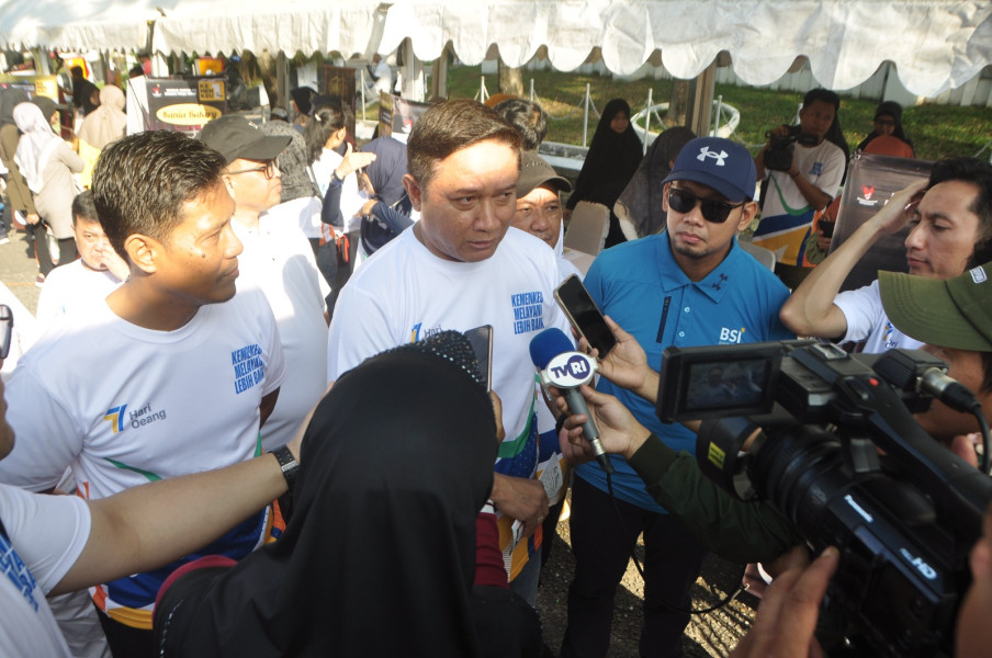 Puncak Perayaan Hari Oeang Ke-77 di Provinsi Riau, Kemenkeu Melayani Lebih Baik