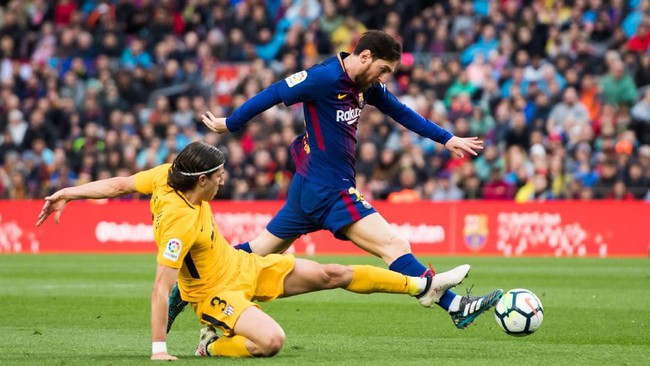 Messi Bawa Barcelona Taklukkan Atletico