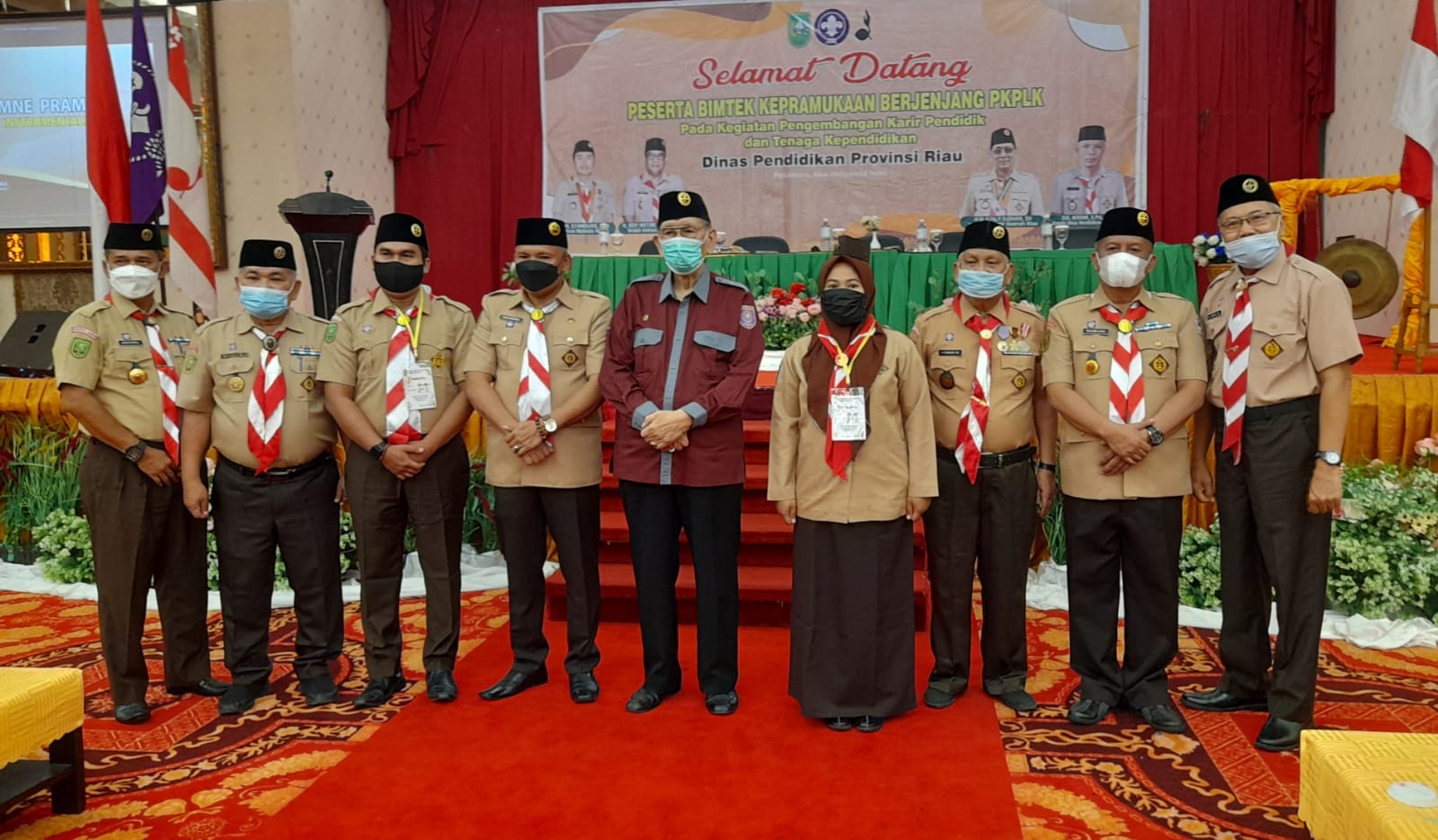 Disdik Riau Latih Guru Pembina Pramuka SLB, Azaly: Pramuka Bukan Ilmu Dipelajari Lewat Teks dan Naskah