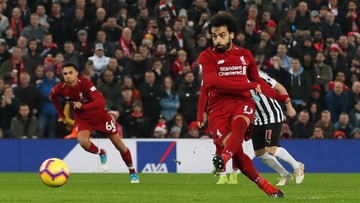 Kalahkan Newcastle 4-0, Liverpool Kukuh di Puncak Klasemen