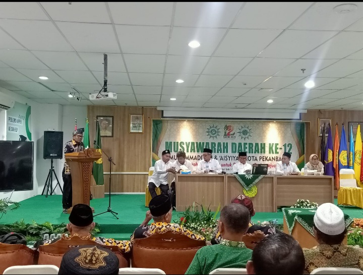 Musyda Ke-12 Muhammadiyah dan Aisyiyah Kota Pekanbaru Usai Digelar, Ini Pimpinan Terpilih