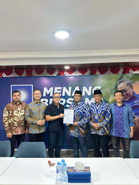 Dukungan Parpol Bertambah, PAN Resmi Dukung M Nasir- Wardan di Pilgubri