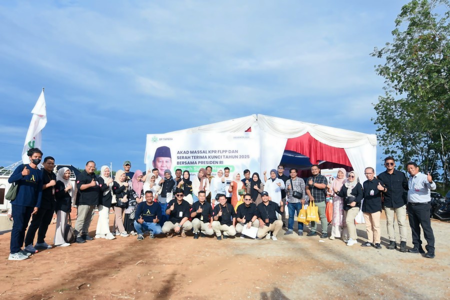 Dukung Program Pemerintah, BRK Syariah Akad Massal KPR FLPP