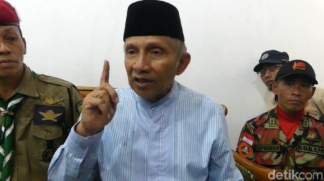 Kontroversi Amien Rais Yakin Allah Lengserkan Jokowi