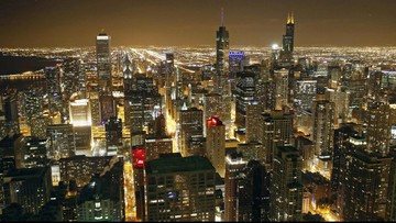 Lift Gedung Tertinggi di Chicago Terjun 80 Lantai