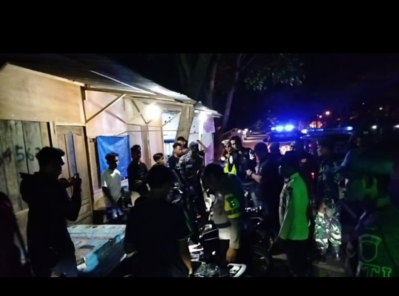 Kapolsek Bangko Pimpin Operasi KRYD Cegah Premanisme, Balap Liar dan Prostitusi