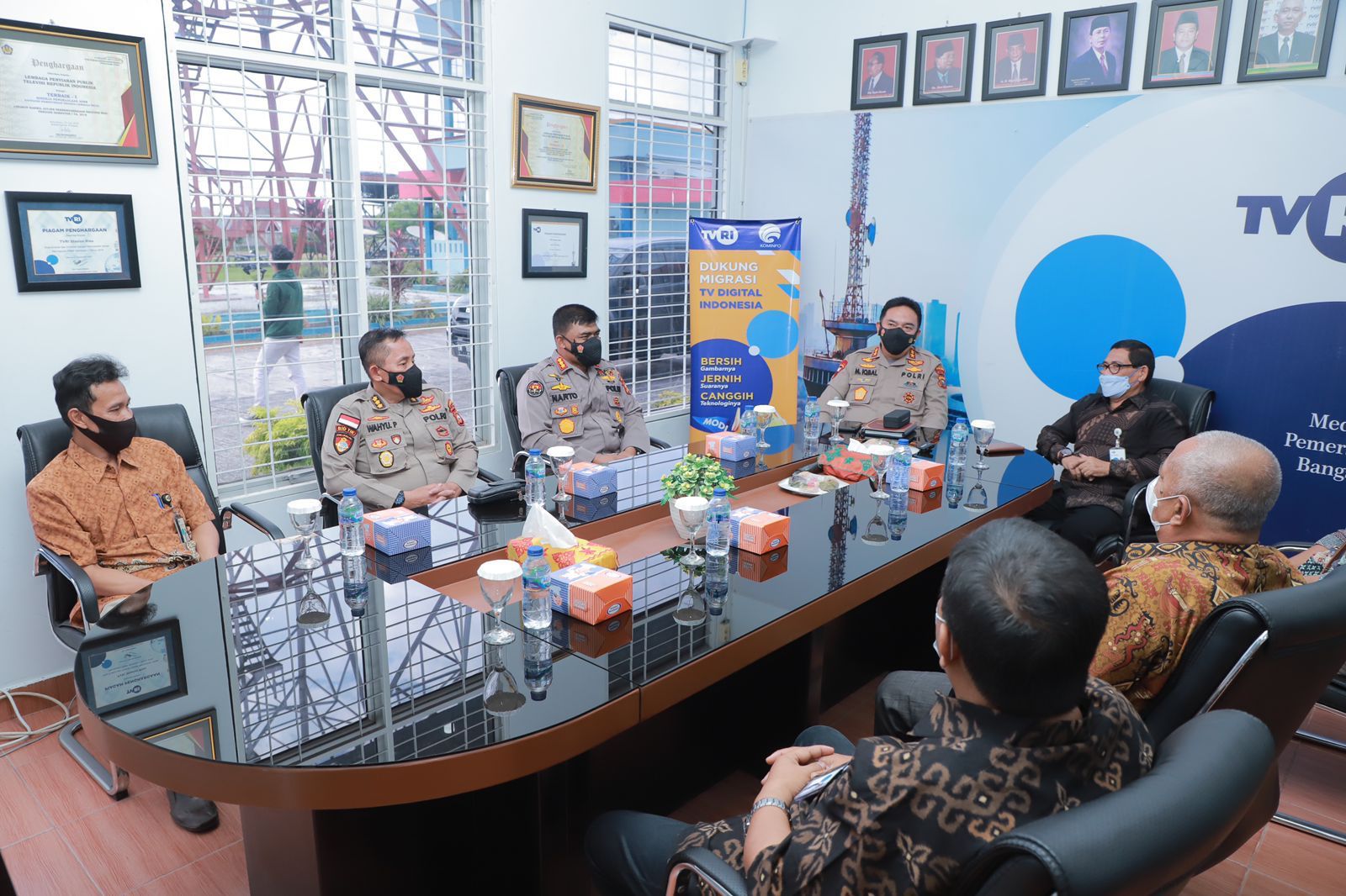 Kunjungi TVRI Riau Kepri, Irjen Iqbal Sebut Hubungan Polisi Dan Media Tidak Terpisahkan