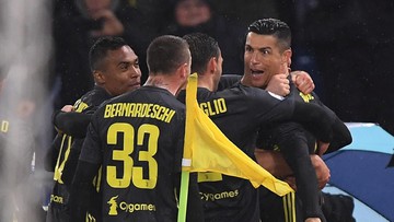 Ronaldo Cetak Gol Kemenangan Juventus atas Lazio