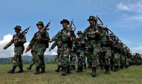 Tugas Lain Prajurit TNI di Perbatasan Papua; Jadi Guru SD
