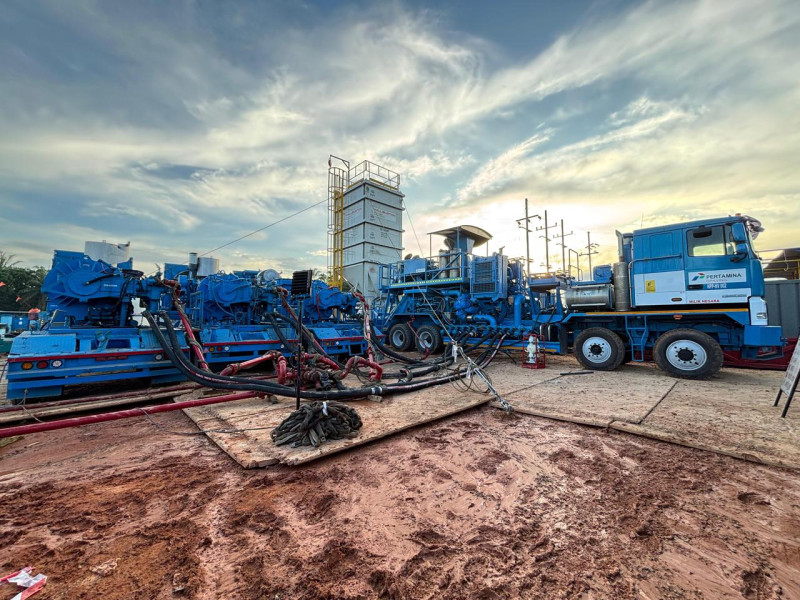 Pertamina Driling Berhasil Lakukan Operasi Fracturing di Blok Rokan