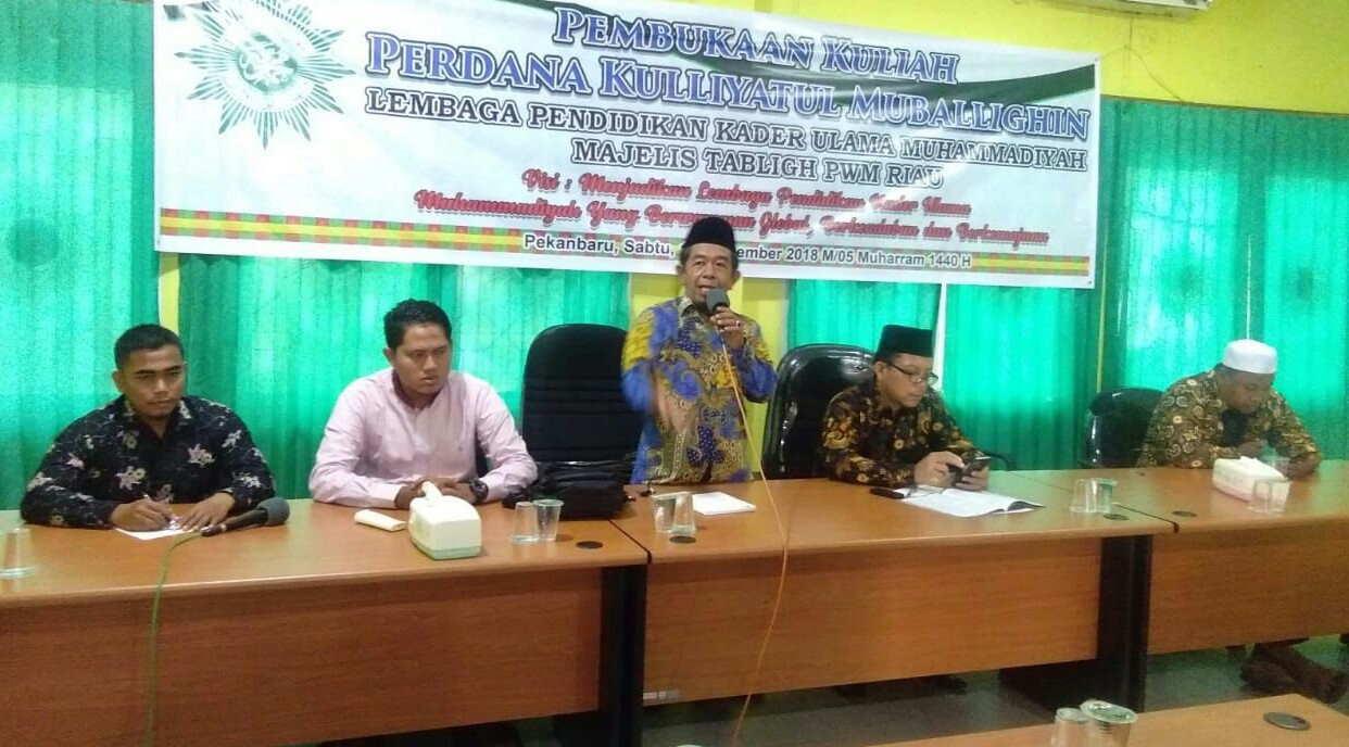 Mantap, Pimpinan Muhammadiyah Bersama Umri Launching Program Kulliyatul Muballighin