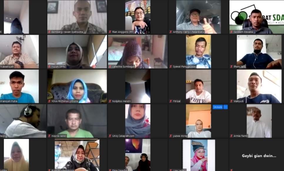 SKK Migas Sumbagut- KKKS Wilayah Riau Gelar Webinar Jurnalistik Bersama 5 Organisasi Wartawan