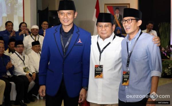 Demokrat Gelisah Tagih Janji, Kubu Prabowo-Sandi Klaim Masih Solid