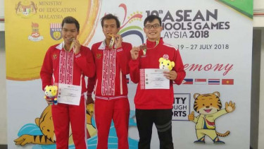 Indonesia Pimpin Medali di Kejuaraan Renang Pelajar ASEAN