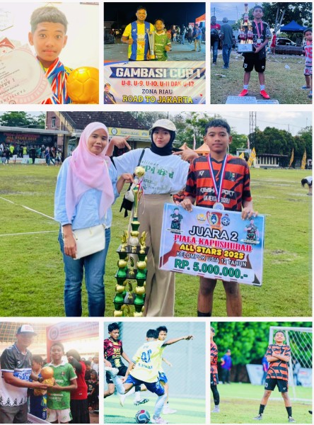 M. Hanafie Siswa SDN 189 Pekanbaru Ukir Prestasi di Bidang Olahraga dan Akademik