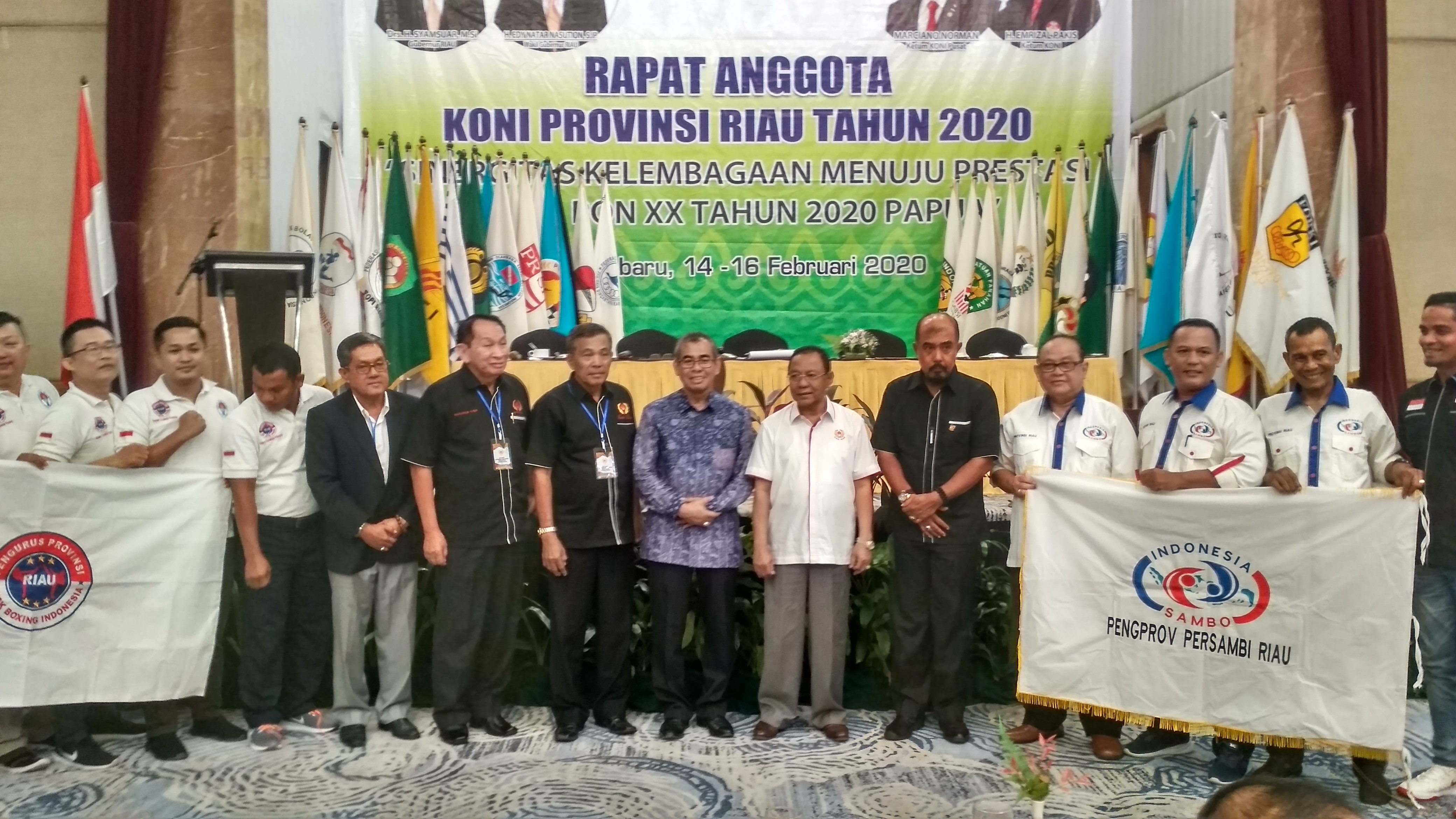 Sambo dan Kick Boxing Masuk Angggota KONI Riau