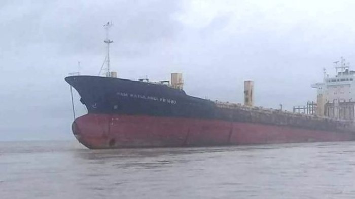 Penjelasan Kemenhub soal Viralnya 'Kapal Hantu' Berbendera Indonesia Muncul di Myanmar