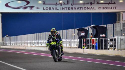 Rossi Kesulitan di Hari Kedua Tes Pramusim MotoGP Qatar 2019