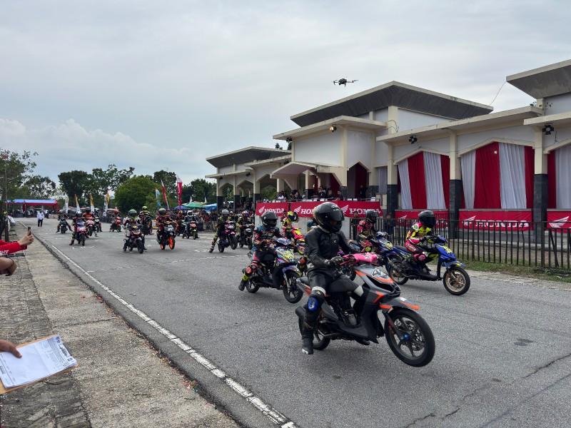 Vario 160 Melesat Kencang, Astra Honda Dream Cup 2026 Regional Riau Berakhir Sukses