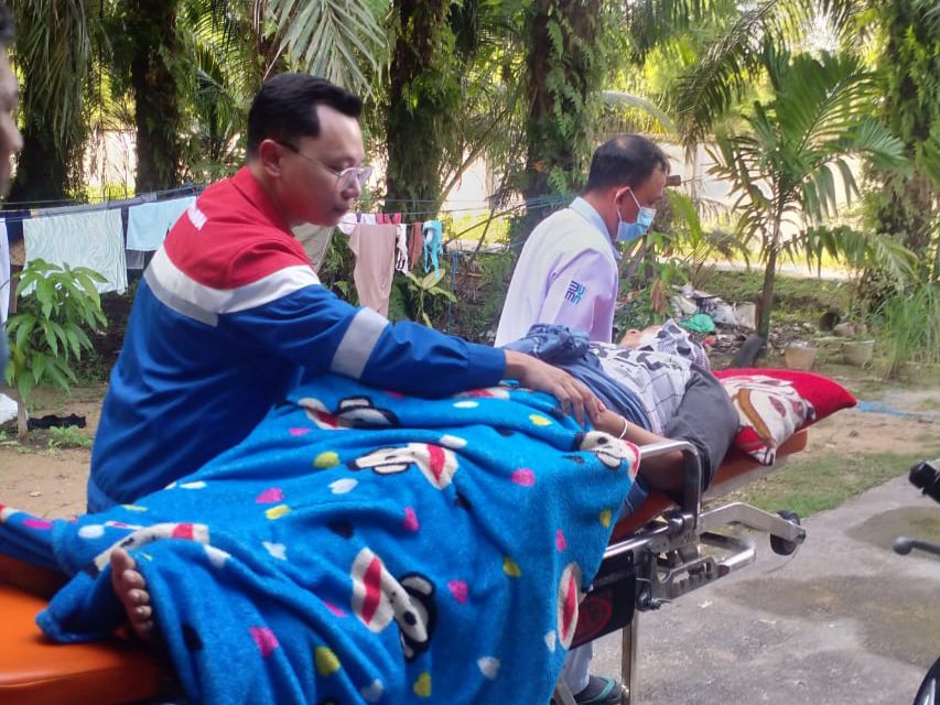 Kilang Pertamina Dumai Berikan Pelayanan Medis Bagi Warga Terdampak Kejadian