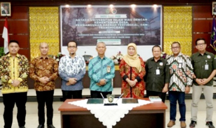 UIR dan Kemendes PDTT Sinergi Membangun Desa di Riau 