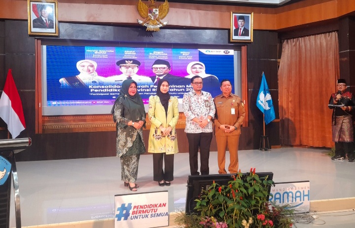Dihadiri Dirjen PAUD Dikdasmen, BPMP Riau Gelar Konsolidasi Daerah Penjaminan Mutu Pendidikan.
