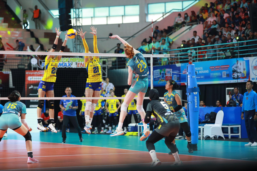 Raih Kemenangan Dramatis 3-2 Atas BJB Tandamata, Jakarta Electric PLN Naik 4 Besar Proliga 2024