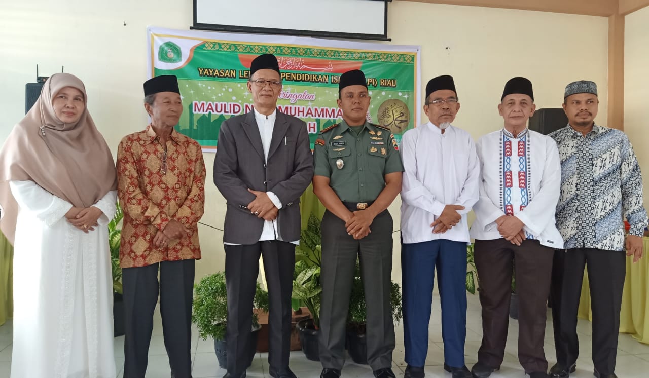 YLPI Riau Gelar Maulid Nabi Muhammad. Nurman: Undang Dandim O313 Kampar Sebagai Penceramah 