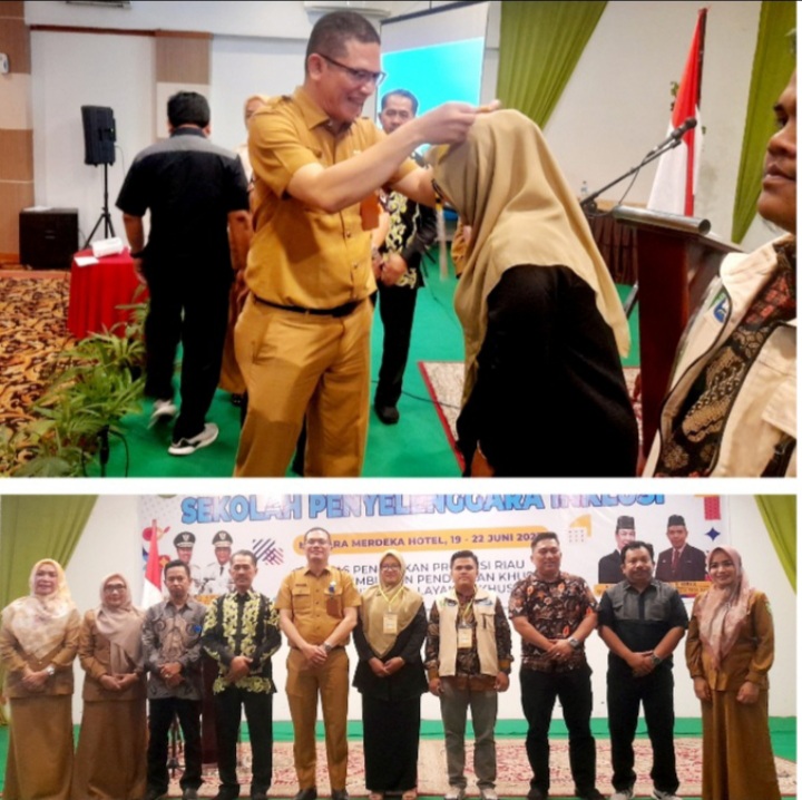 Disdik Riau Latih 142 Guru SMA/SMK Penyelenggara Pendidikan Inklusi