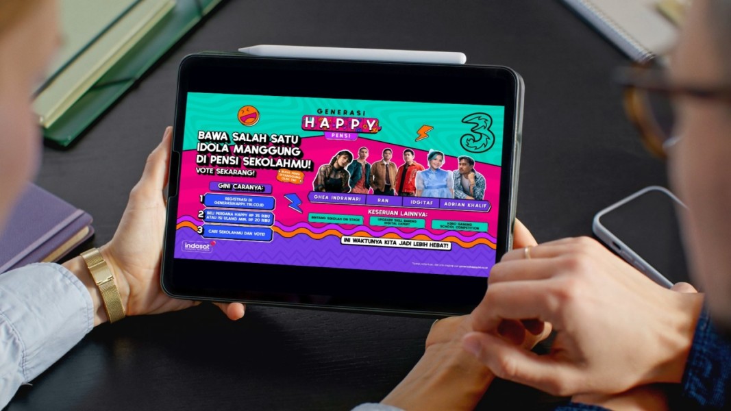 Generasi Happy dari Tri Kembali Hadir! Ajak Anak Muda Indonesia Wujudkan Pensi Impian Bareng Idola