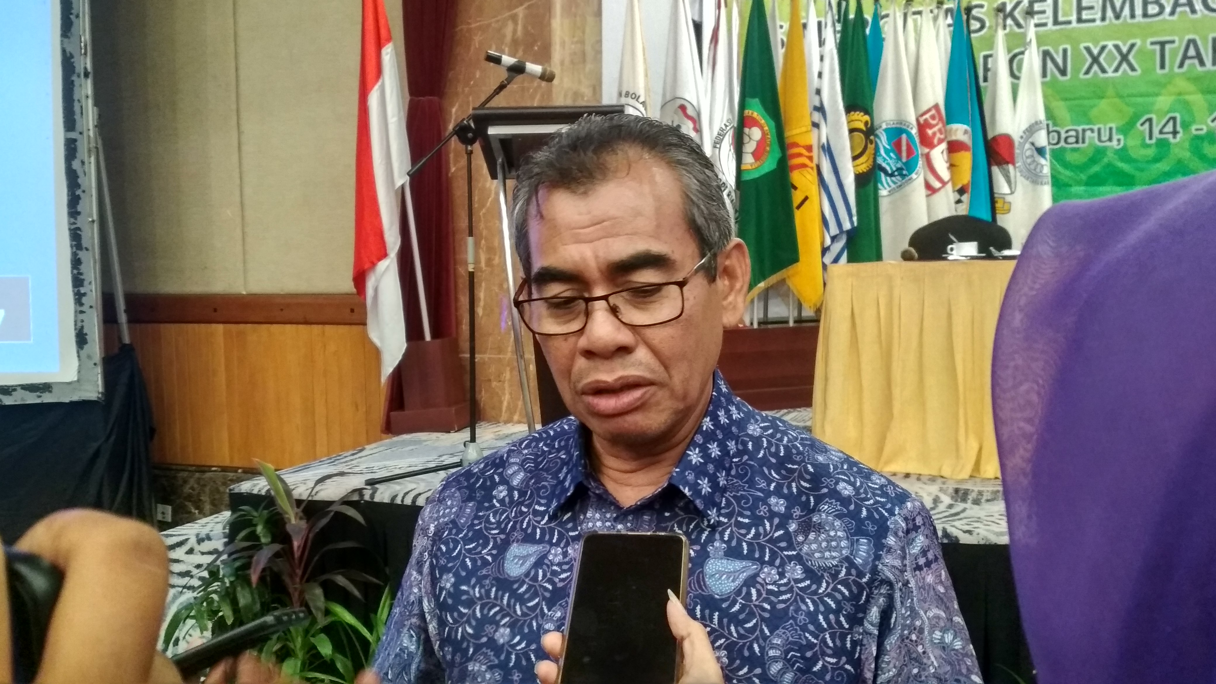 Ketua PODSI Riau Mursini Optimis Raih 7 Emas di PON 2020